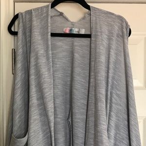 Free People Beach Drape Front Vest